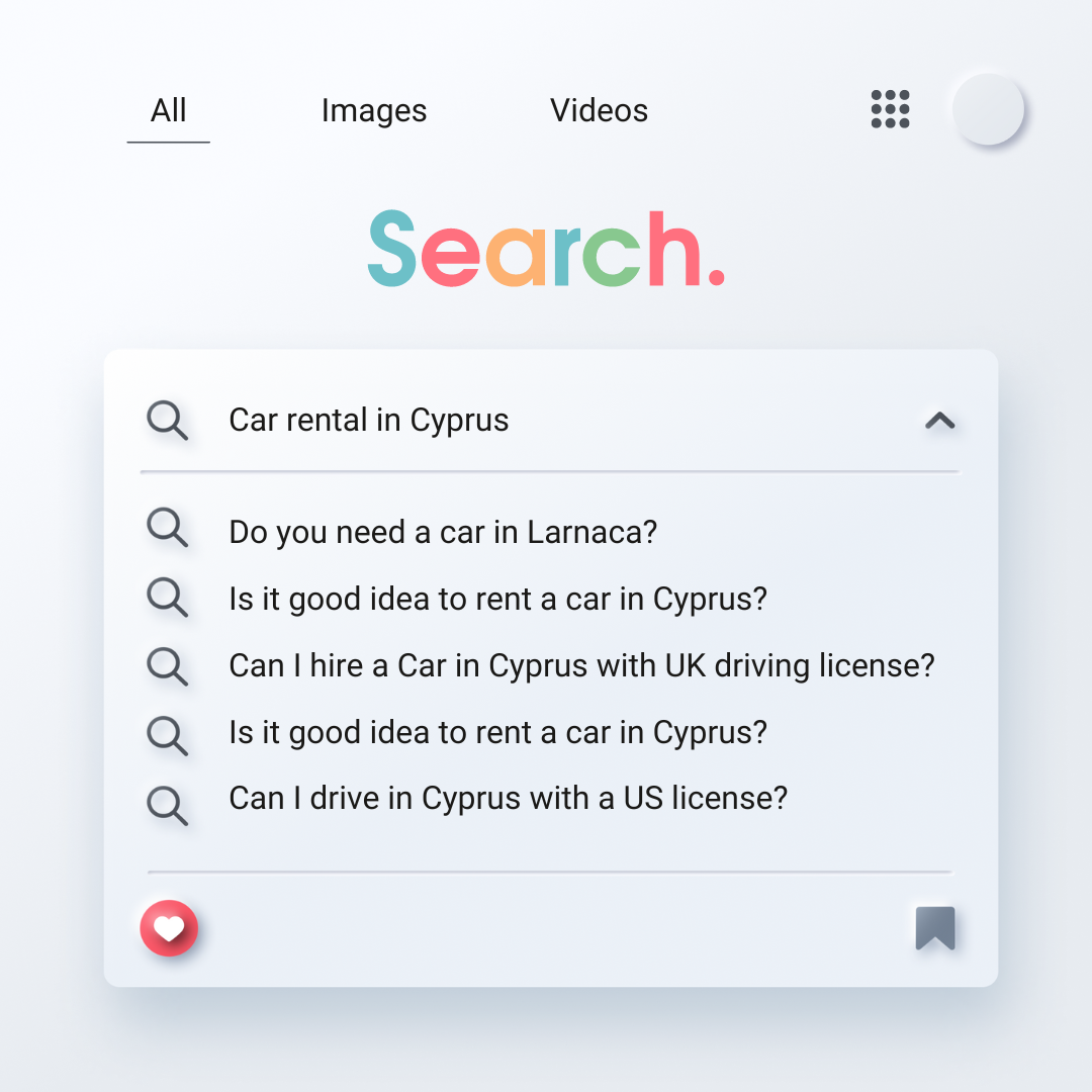 What Tourists are asking for Car Rental in Cyprus!